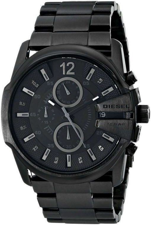 Diesel Master Chief Chronograph Black Dial DZ4180 Mens Watch