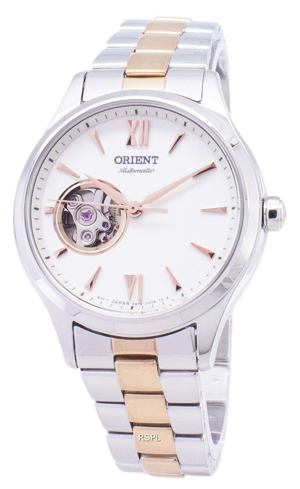 Orient Automatic RA AG0020S10B Open Heart Analog Women s Watch Zetamarket