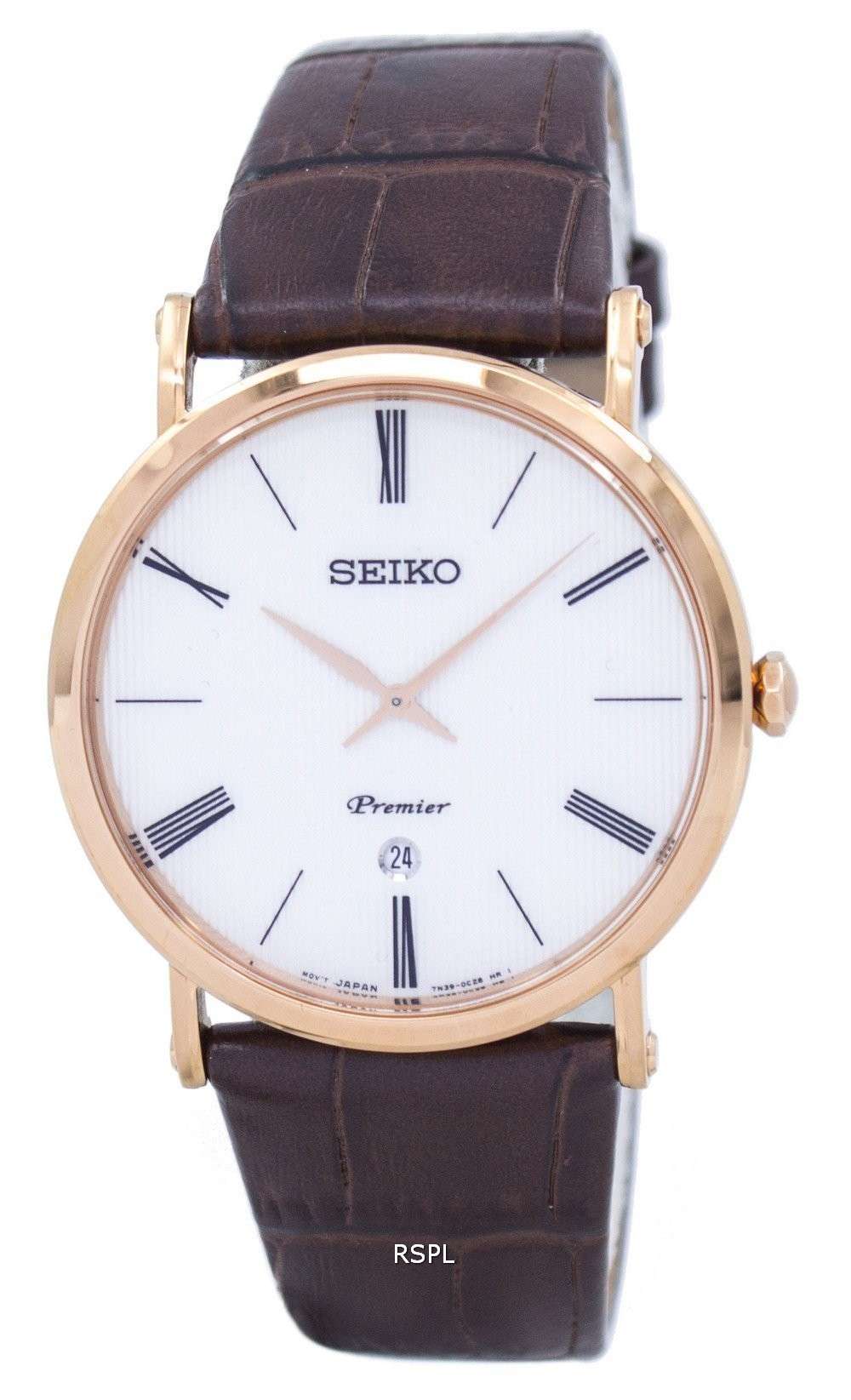Seiko Premier Quartz SKP398 SKP398P1 SKP398P Men's Watch - Zetamarket