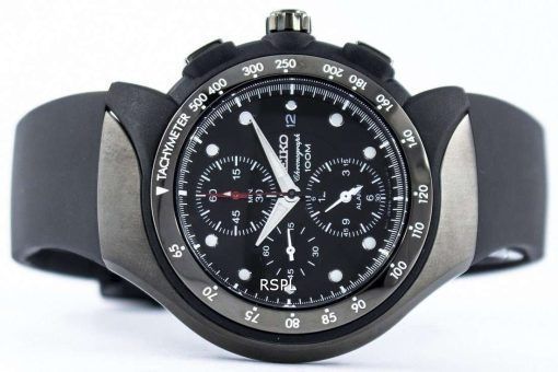 Seiko Streamline Quartz Alarm Chronograph Tachymeter SNAD45P2 Men's Watch