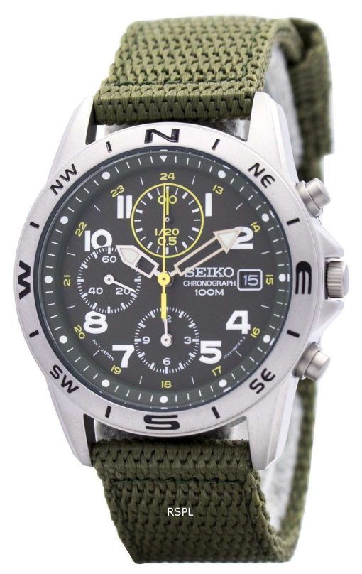 Seiko Quartz Chronograph SND377P2 Mens Watch