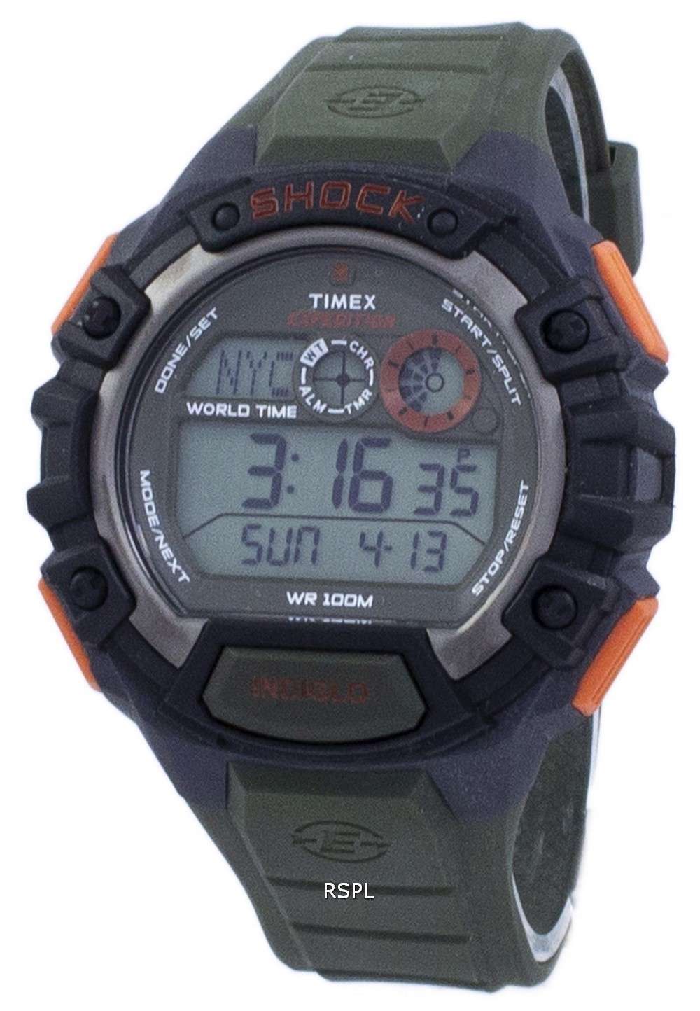 timex indiglo digital watch