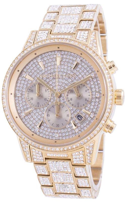 Michael kors watch all diamonds best sale