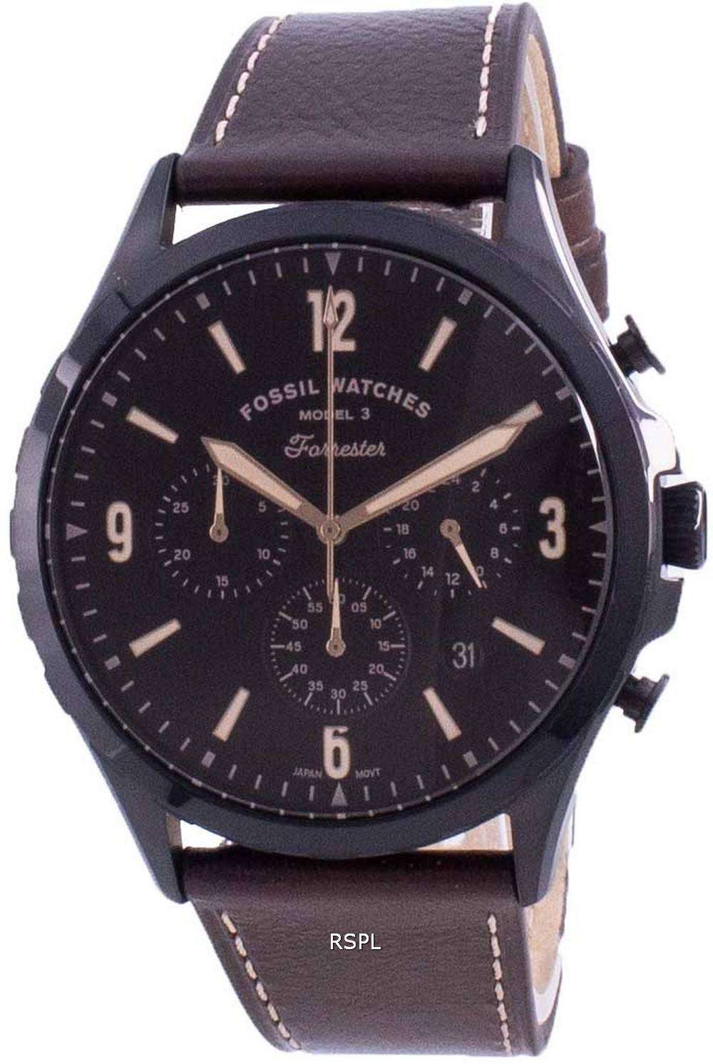 fossil watches model 3 forrester