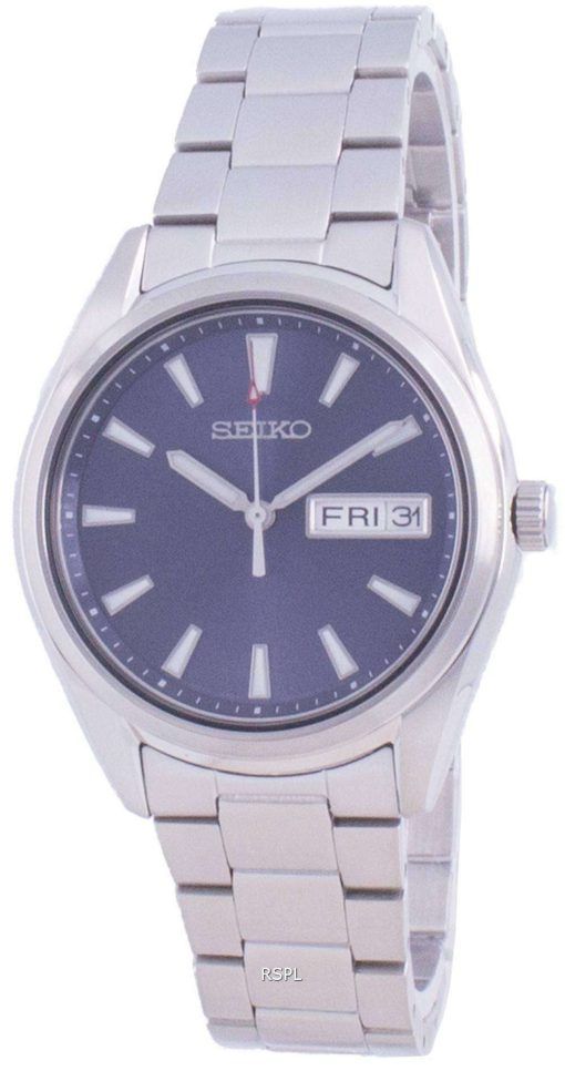 Seiko Blue Dial Quartz SUR347 SUR347P1 SUR347P 100M Mens Watch