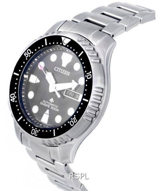 Citizen Promaster Marine Divers Stainless Steel Automatic NY0140-80E 200M Mens Watch