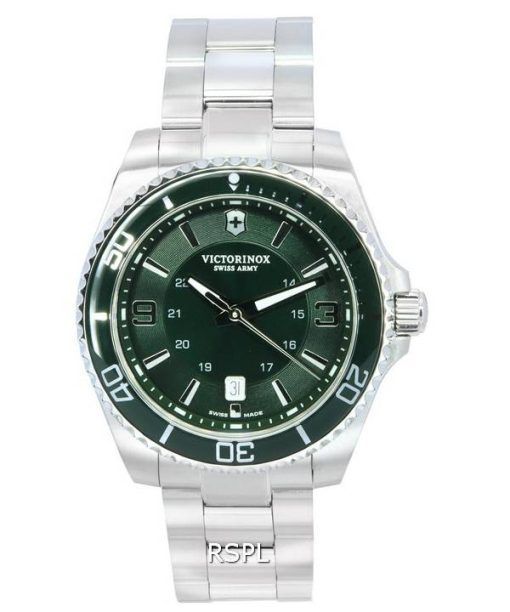 Victorinox Maverick Green Dial Quartz 241934 100M Men's Watch