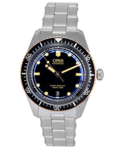 Oris Divers Sixty Five Stainless Steel Black Dial Automatic 01 733 7707 4354-07 8 20 18 100M Men's Watch