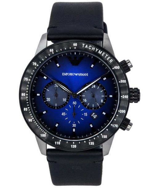 Emporio Armani Chronograph Stainless Steel Blue Dial Quartz AR11522 Men's Watch