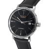 Iron Annie Bauhaus Leather Strap Black Dial Automatic 50502 Mens Watch