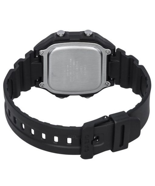 Casio Standard Digital Black Resin Strap Quartz WS-1600H-1A 100M Men's Watch