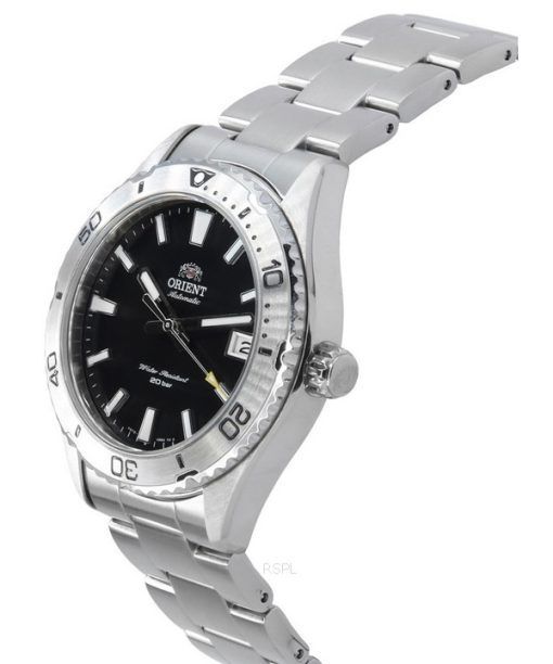 Orient Sports Mako Stainless Steel Black Dial Automatic Diver's RA-AC0Q01B10B 200M Men's Watch