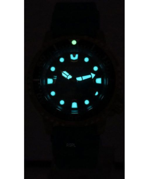 Citizen Promaster Dive Polyurethane Strap Turquoise Dial Eco-Drive Divers BN0162-02X 200m Mens Watch