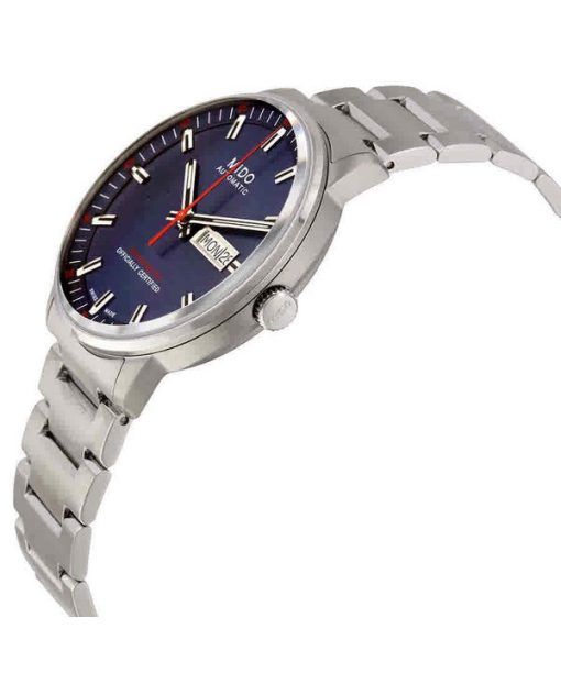 Mido Commander Chronometer Stainless Steel Blue Dial Automatic M021.431.11.041.00 Mens Watch