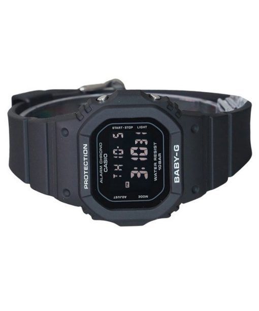 Casio Baby-G Digital Black Resin Strap Quartz BGD-565U-1 100M Womens Watch