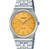 Casio Standard Analog Stainless Steel Yellow Dial Quartz MTP-B145D-9AV Unisex Watch