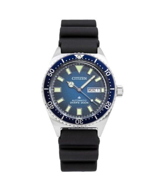 Citizen Promaster Rubber Strap Blue Dial Automatic Diver's NY0129-07L 200M Men's Watch