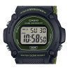 Casio Standard Green Digital Cloth Strap Quartz W-219HB-3AV Men's Watch