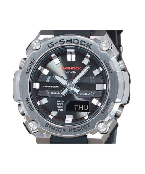 Casio G-Shock G-Steel Analog Digital Smartphone Link Bluetooth Black Dial Solar GST-B600-1A 200M Men's Watch