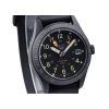 Seiko 5 Sports GMT Field Series Leather Strap Black Dial Automatic SSK025K1 100M Men's Watch