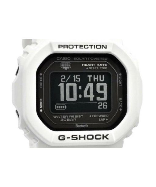 Casio G-Shock G-Squad Digital Smartphone Link Bluetooth Bio Based Resin Solar DW-H5600-7 200M Men's Watch
