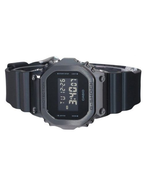Casio G-Shock Digital Metal Bezel Resin Strap Quartz GM-5600UB-1 200M Men's Watch