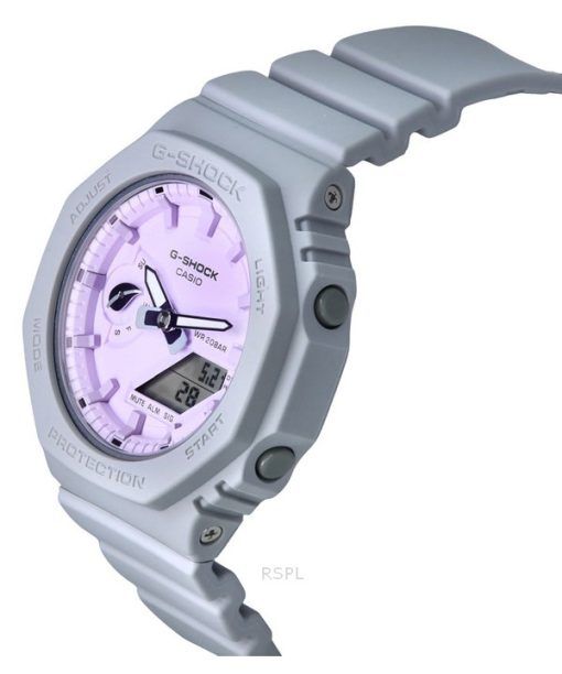 Casio G-Shock Natures Colour Series Analog Digital Purple Dial Quartz GMA-S2100NC-8A 200M Womens Watch
