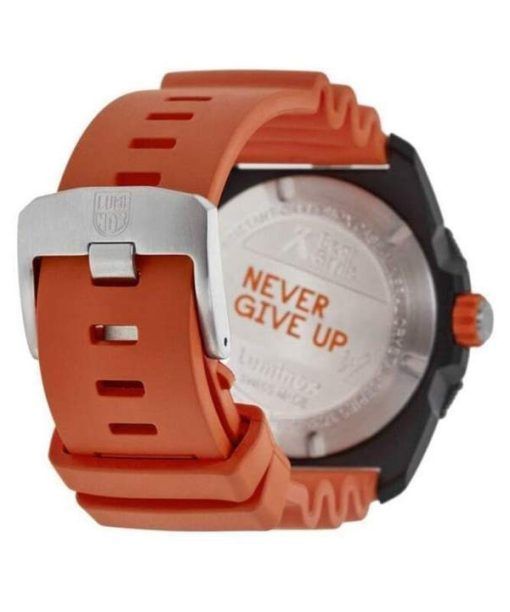 Luminox Bear Grylls Survival Never Give Up Limited Edition Black Dial Quartz Diver's XB.3729.NGU 200M Men's Watch