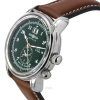 Zeppelin LZ126 Los Angeles Brown Leather Strap Green Dial Quartz 86444 Men's Watch