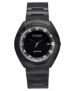 Citizen Eco-Drive 365 Stainless Steel Black Dial BN1015-52E 100M Men's Watch