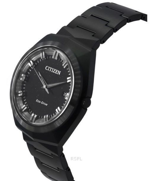 Citizen Eco-Drive 365 Stainless Steel Black Dial BN1015-52E 100M Men's Watch