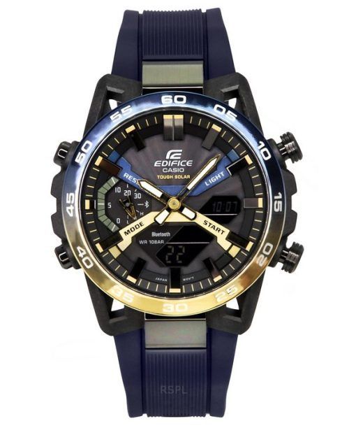 Casio Edifice Sospensione Nighttime Drive Analog Digital Smartphone Link Tough Solar ECB-2000NP-1A 100M Men's Watch