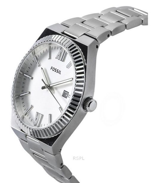 Fossil Scarlette Stainless Steel Silver Dial Quartz ES5300 Women's Watch