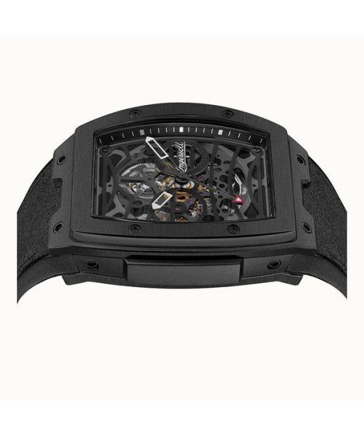 Ingersoll The Challenger Black Skeleton Dial Automatic I12307 Men's Watch