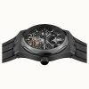 Ingersoll The Broadway Moonphase Dual Time Black Skeleton Dial Automatic I12908 Men's Watch