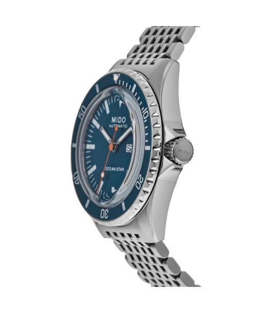 Mido Ocean Star Tribute Special Edition Blue Dial Automatic Diver's M026.830.11.041.00 200M Men's Watch With Gift Set