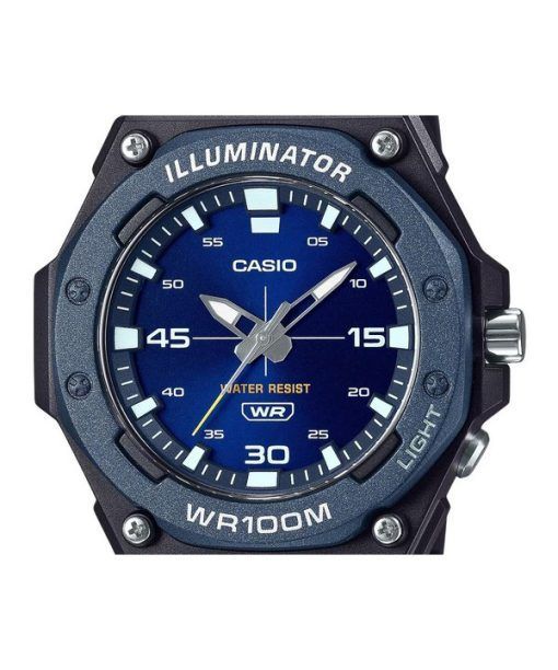 Casio Standard Analog Resin Strap Blue Dial Quartz MW-620H-2AV 100M Men's Watch