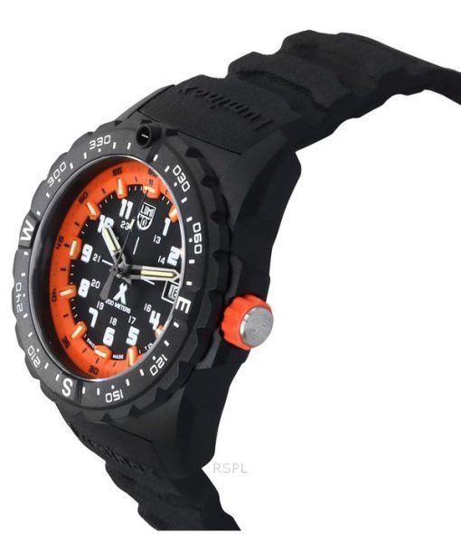 Luminox Bear Grylls Survival Mountain Rubber Strap Black Dial Quartz Diver's XB.3739 200M Men's Watch