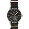 AVI-8 Flyboy Airmaster Sector Meca-Quartz Raven Black Nylon Strap Black Dial AV-4112-01 Men's Watch