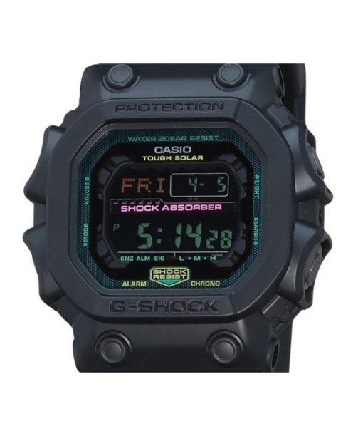 Casio G-Shock Digital Resin Strap Multifluorescent Tough Solar GX-56MF-1 200M Mens Watch