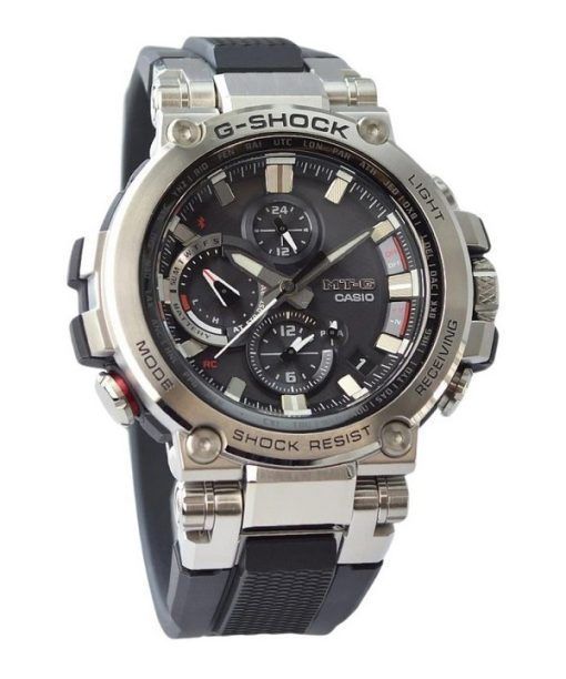 Casio G-Shock MT-G Analog Smartphone Link Resin Strap Tough Solar MTG-B1000-1 200M Mens Watch