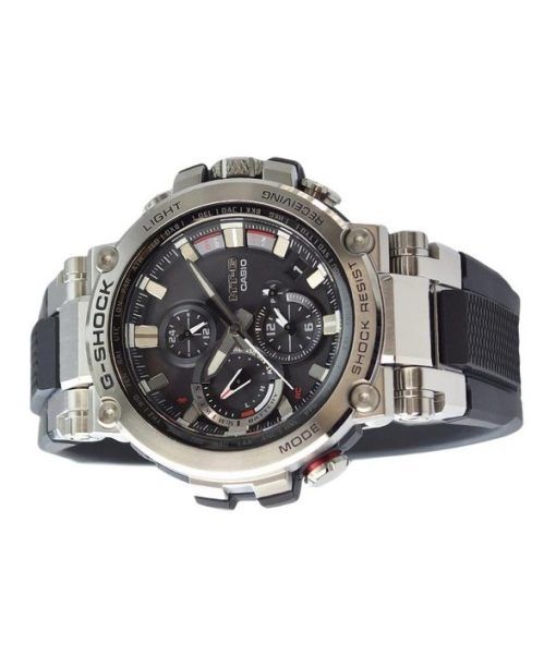 Casio G-Shock MT-G Analog Smartphone Link Resin Strap Tough Solar MTG-B1000-1 200M Mens Watch