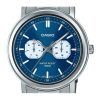 Casio Standard Analog Stainless Steel Blue Dial Quartz MTP-E335D-2E1V Men's Watch