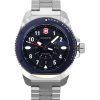 Victorinox Journey 1884 Stainless Steel Blue Dial Quartz Diver's 241978 200M Men's Watch