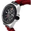 Victorinox Journey 1884 Limited Edition Paracord Strap Black Dial Quartz Diver's 242016-1 200M Men's Watch With Gift Set