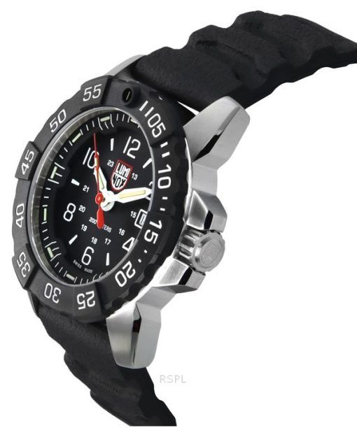 Luminox Navy Seal RSC Rubber Strap Black Dial Quartz Diver's XS.3251.CB 200M Men's Watch