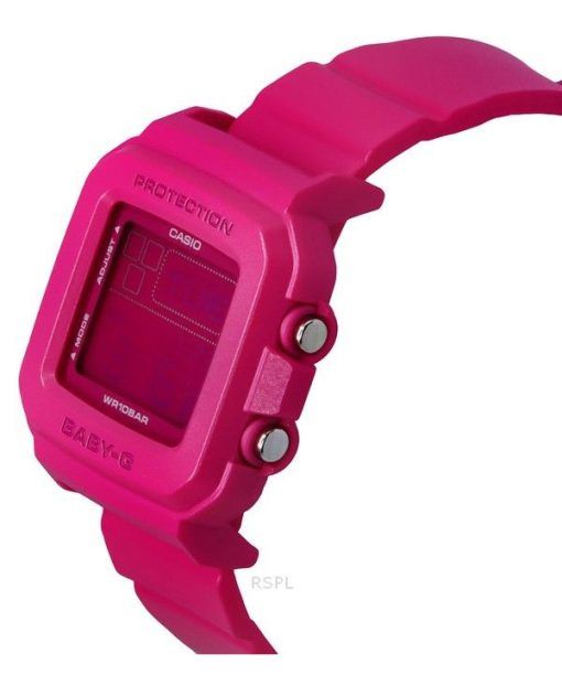 Casio Baby-G Plus Digital 30th Anniversary Pink Resin Strap Quartz BGD-10K-4 100M Women's Watch With Special Holder