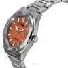 Citizen Eco-Drive Stainless Steel Orange Dial BM7630-80Z 100M Men's Watch