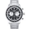 Citizen Eco-Drive Chronograph Stainless Steel Black Dial CA4500-91E 100M Men's Watch