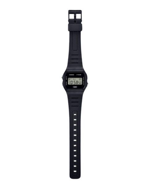 Casio POP Digital Black Bio Based Resin Strap Quartz F-91WB-1A Unisex Watch